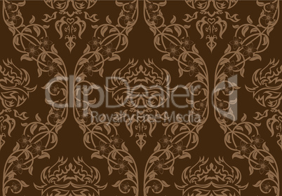 seamless damask pattern