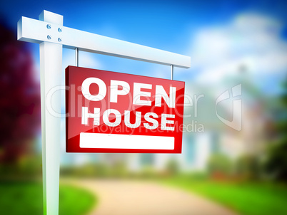 Sign - Open House