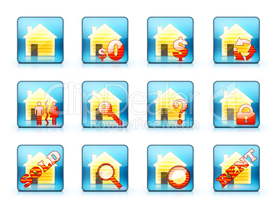 Real Estate Icon Set