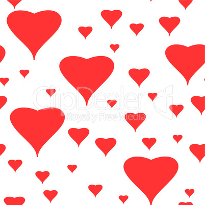 Valentine's day abstract seamless background