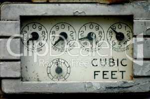 Rusty Gas Meter