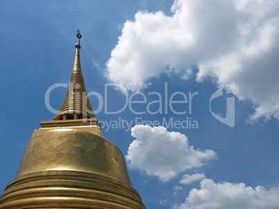 Teil eines Buddhistischen Tempels in Thailand