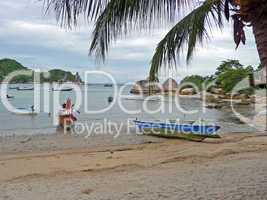 Sandstrand in Ko Tao