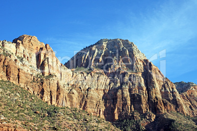 Zion National Park mountain landscape