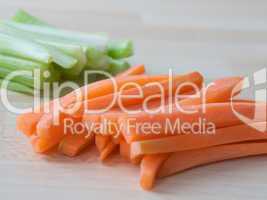 Karotten und Sellerie - Carrots and Celery