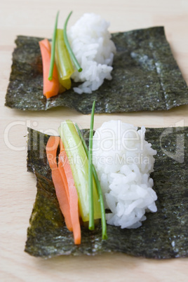 Sushi Zutaten - Sushi Ingredients