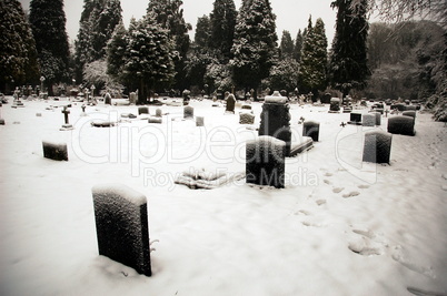 cathedral cemetry Wales