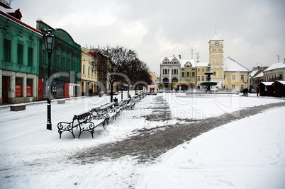 Karvina square CZ