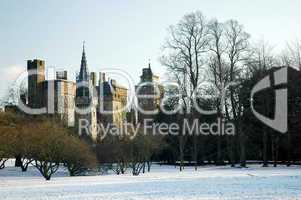 Cardiff castle and park