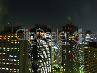 Tokio bei Nacht