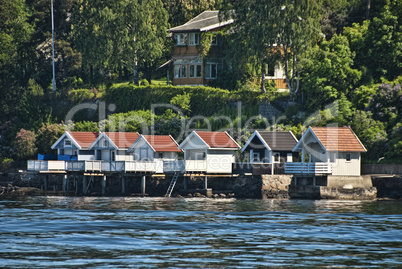 Detail of Oslo Fjord, Norway, May 2009