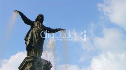 Female Statue Fountain