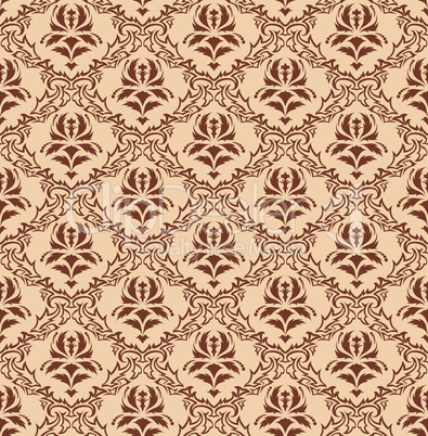 seamless damask pattern