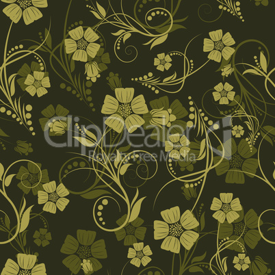 seamless floral background