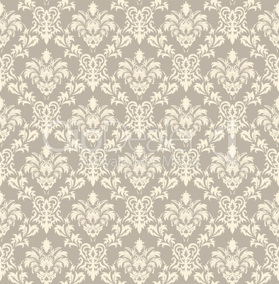 seamless damask pattern