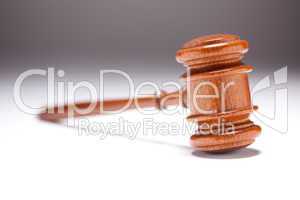 Gavel on Gradated Background