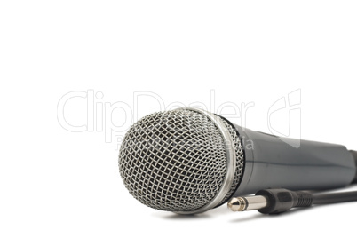 Microphone for karaoke with jack