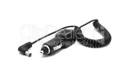 power adapter  isolated on a white background