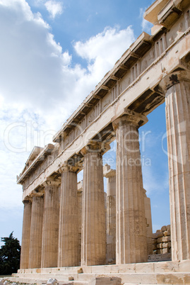 The Temple of Athena at the Acropolis