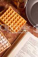 Waffeln backen