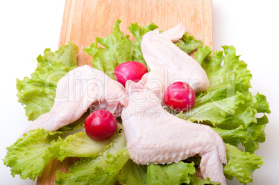uncooked chicken