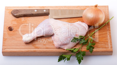 uncooked chicken