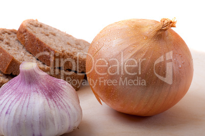 onion and garlic