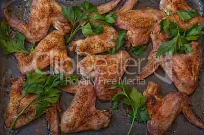 fried chicken wings