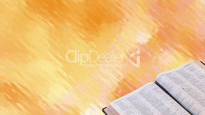 Bible with Motion Background
