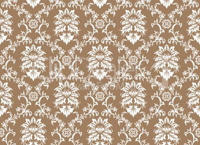 seamless damask pattern