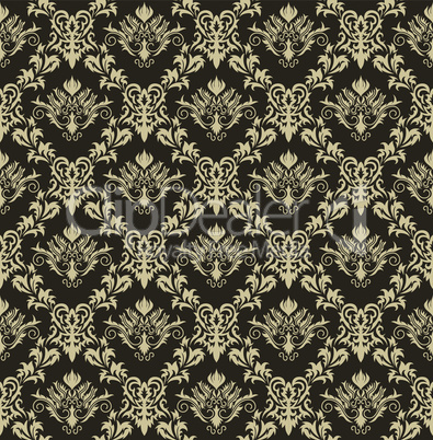 seamless damask pattern