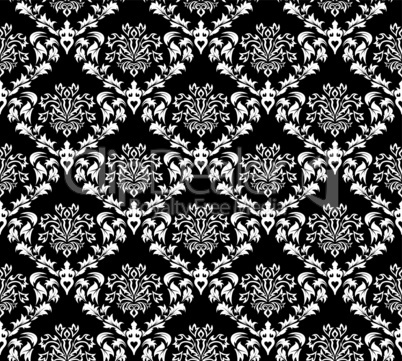 seamless damask pattern