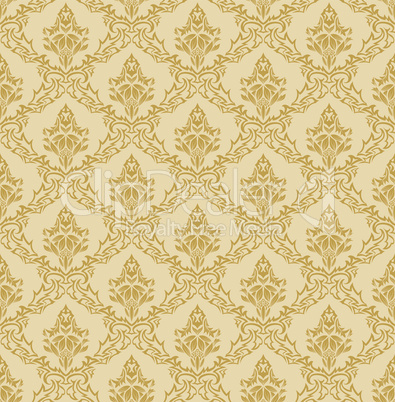 seamless damask pattern