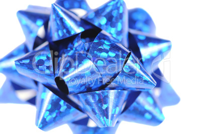 blue bow