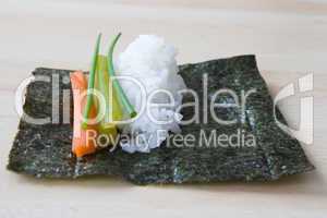 Sushi Zutaten - Sushi Ingredients