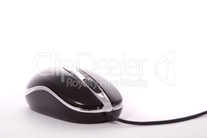 Optical wheel mouse over white