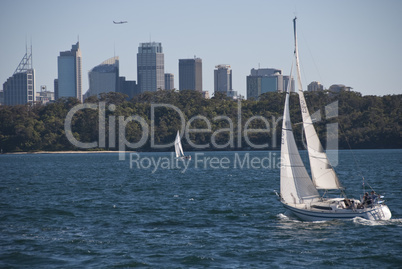 Detail of Sydney on a Winter Morning, Australia