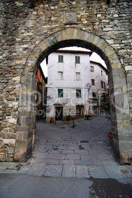 Barga, in the province of Lucca, Italy