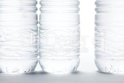 Water Bottles Abstract