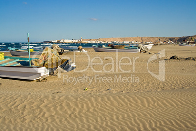 Strand in Sur, Oman, beach in Sur, Oman