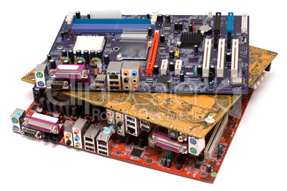 Three motherboards