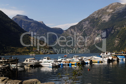 Hafen von Geiranger