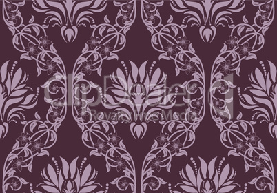 seamless damask pattern