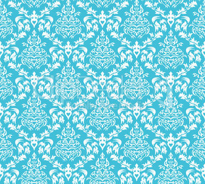 seamless damask pattern