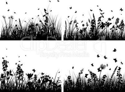 meadow silhouettes