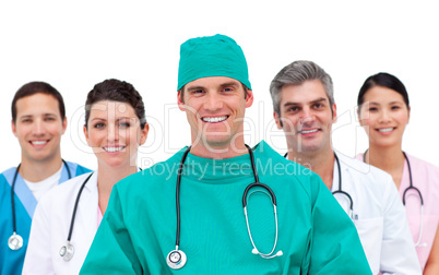 Portrait of a medical team