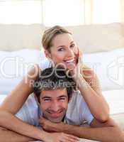 Portrait of a smiling couple