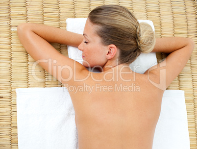 Attractive woman relaxing Attractive woman relaxing
