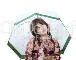girl with parasol