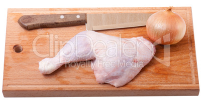 uncooked chicken